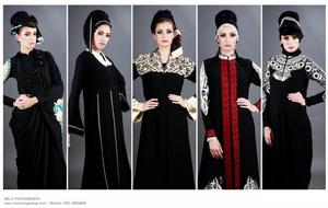 Collection Abaya brodée au look moderne pour l'habillage des femmes musulmanes - Product Image 2