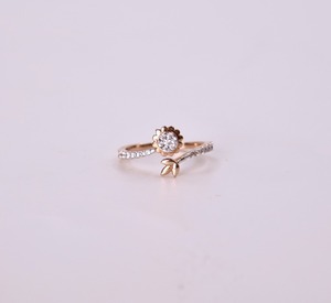 Anillo de Oro Amarillo Sólido de 14K con Diamante Cultivado en Laboratorio de 1 Quilate, Corte Redondo, Brillante y Pulido, Anillo de Boda para Mujer, Color D a G, Claridad IF SI2 - Product Image 6