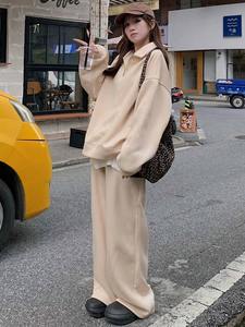 Ensemble de survêtement décontracté pour femme, sweat-shirt de sport et pantalon décontracté, streetwear décontracté, vêtements de sport pour l'entraînement physique quotidien - Product Image 2