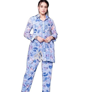 สายพิมพ์ดิจิตอล georgette ออกแบบล่าสุดโดย Fab Zone - Product Image 1