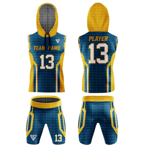 Meilleure offre de gros paquet uniformes de football américain sacs à main de football d'équipe sublimés de qualité supérieure - Product Image 4