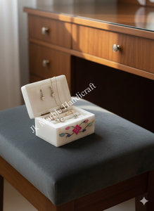 Caja de Joyería de Mármol Natural al Por Mayor al Mejor Precio, con Incrustaciones, Hecha a Mano y Duradera para Guardar Anillos, para el Día de Acción de Gracias - Product Image 6