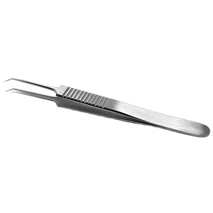 Pince à épiler professionnelle en acier inoxydable pour extension de cils, pointe pointue de haute qualité, design personnalisé, vente en gros - Product Image 6