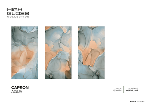 Design moderne en marbre 600x1200mm Carreaux de céramique en porcelaine brillante Dalles de pierre frittée pour sol mural de grande taille - Product Image 2