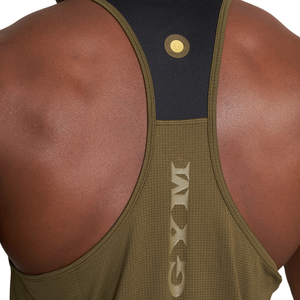 Cotton Spandex Mens Stringer Green <b>Muscle</b> Tank Golds Gym Bodybuilding Workout Sleeveless Training <b>Vest</b> Fitness Gym Wear - Product Image 4