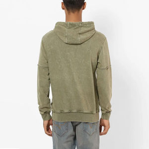 Sudaderas con Capucha para Hombre, Diseño Exclusivo, Lavado Ácido, Totalmente Personalizables, Anti-Pilling, Mezcla de Algodón Básica para Invierno, Precio al por Mayor - Product Image 2