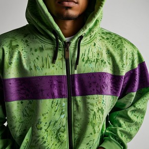 Chándal negro lavado de gran tamaño de alta calidad 2025 con pantalones cortos en lavado ácido para hombre, chándal Vintage de Ayat Export - Product Image 2