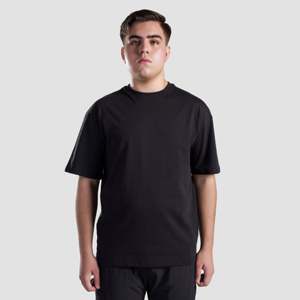 เสื้อยืดเยาวชนรุ่นทูธส์ทเทสต์สีดำ ผ้าเจอร์ซีย์ 180 กรัม ดีไซน์แบบบีบอัด พร้อมงานปักแบบกำหนดเองและงานสกรีน - Product Image 2