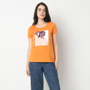 Camisetas transpirables de bajo precio para mujeres, camisetas de manga corta para adultos disponibles en stock - Product Image 2