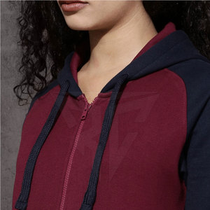 Sweat à capuche de style fitness décontracté de haute qualité pour femmes du fabricant pakistanais Pull long avec capuche pour la vente en ligne d'hiver - Product Image 6