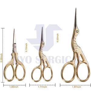 Professionnel A + Qualité Couture Coupe Ciseaux Petit Tissu Gravé Broderie Ciseaux CE ISO Approuvé Super Profduct - Product Image 5