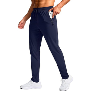กางเกงออกกำลังกายขาตรงสำหรับผู้ชายเสื้อผ้าเล่นกีฬาแบบกำหนดเองได้ - Product Image 5