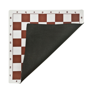 Échiquier de belle couleur personnalisé en gros 51*51*0.2cm Échiquier en caoutchouc de tournoi Échiquier durable pour <span class=keywords><strong>jeu</strong></span> <span class=keywords><strong>d</strong></span>'échecs - Product Image 1
