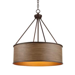 Suspension suspendue en métal à tambour en laiton AK dans une pièce de qualité supérieure finie antique pour la décoration de la maison et du restaurant - Product Image 1