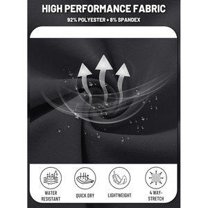 Pantalones cortos de golf para hombre de tendencia, pantalones cortos de entrenamiento elásticos, Bermudas de nuevo diseño de alta calidad para hombre con bolsillos laterales personalizados - Product Image 3