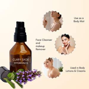 Hidrolato de Salvia Serrata Líquido 100% Puro Destilado al Vapor, Certificado GMP, Venta al por Mayor a Granel, Etiqueta Privada, Flor Cruda, Directo de Fábrica - Product Image 2