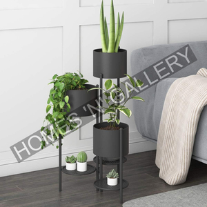 Exclusive Design Home & Garden Planters Usage Home Hotel Garden Decor Indoor Flower Pot Good Metal Customized - Product Image 1