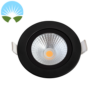 Meilleure vente de downlight super mince à angle réglable lumière tamisée à chaude pour salle d'exposition led spot à intensité variable encastré led downlight