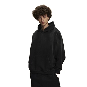 Sweatshirts à capuche pour hommes 100% coton Automne et hiver Sun Fadad Hip Hop Streetwear Sweats à capuche de meilleure qualité pour hommes - Product Image 5