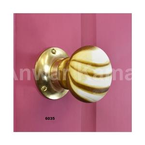 Hot Selling Beautiful Stone Effect Rounded Door Knob For Home Living Room <b>Bed</b> Room Guest Room Door & Window Use - Product Image 4