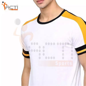 Dernier modèle T-shirt en coton pour homme de haute qualité, vêtements décontractés, couleur unie, séchage rapide, respirant, manches courtes, 220g à bas prix - Product Image 4