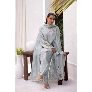 Hiba Lässiges Chiffon-Hemd und Dupatta-Set - Product Image 4