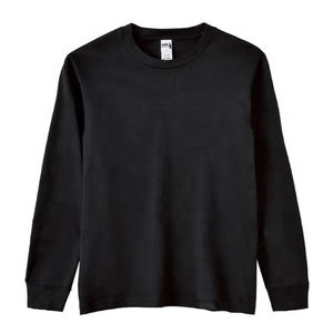 Camiseta de manga larga lavada 220 Gsm ropa de calle de algodón cuello redondo de gran tamaño con patrón diseño de impresión de estilo informal - Product Image 5