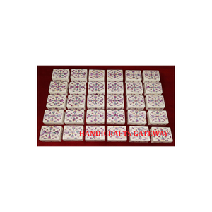New Hot Selling For Lightweight Giveaway Marble Mother Of Pearl Inlay <b>Gift</b> Boxes With <b>Ramadan</b> Festival Wedding Jewelry <b>Gift</b> <b>Box</b> - Product Image 1