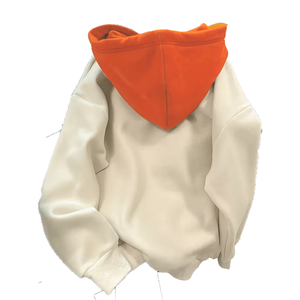 <b>Mens</b> Cotton <b>Hoodie</b> Heavyweight Oversized Pullover Unisex Custom Logo Blank <b>Hoodie</b> Wholesale - Product Image 2