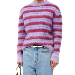 Suéter de Punto de Alta Calidad para Mujer, Mezcla de Lana de Mohair, Estilo Informal, Nuevo y Moderno, de Manga Larga - Product Image 2