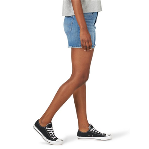 Pantalones cortos de cintura alta para mujer, mallas informales, ropa deportiva para entrenamiento con logotipo personalizado, pantalones cortos para niñas al por mayor - Product Image 3