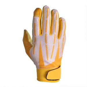 Guantes de fútbol americano de fabricante profesional Materiales duraderos Diseño único Etiqueta personalizada de alta calidad Anti-Corte Mejor - Product Image 6