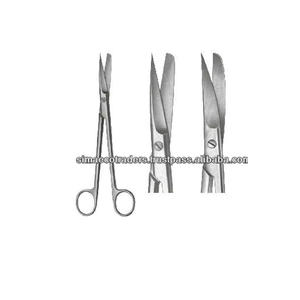 กรรไกรผ่าตัดแบบตรงและโค้งสำหรับการตัดการผ่าตัดและการจัดการเนื้อเยื่อในขั้นตอนทางการแพทย์ - Product Image 1