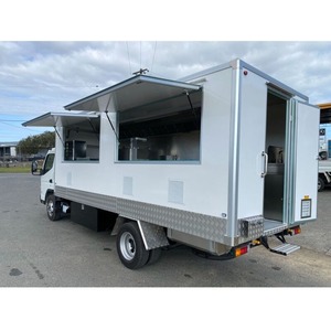 High Demand Mini Mobile Food Truck Trailer Built-In Heater 2-Year Warranty Fiberglass Aluminum Construction for Snacks Chips - Product Image 1