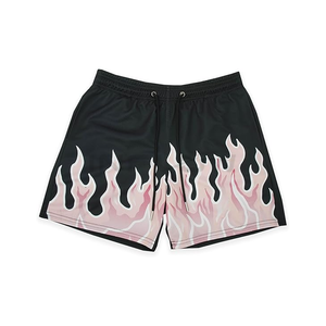 Stoned 100% polyester vêtements actifs Impression Dtg extensible personnalisée Polyester Sublimation d'entrejambe de 5 pouces logo personnalisé - Product Image 5