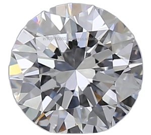 Diamante suelto solitario de corte brillante redondo 0.50ct D Color VS1 Pureza Natural IGI y GIA Piedra certificada Vendedor indio - Product Image 1