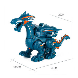 Giocattolo Dinosauro Elettrico Multifunzionale con Suoni e Spruzzi per Bambini - Product Image 4