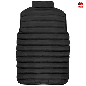 Gilet matelassé décontracté pour homme Ryan Pro Gear, imperméable, respirant, col montant, fermeture éclair, logo sur le devant, design ODM - Product Image 5
