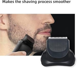 Tête de rasoir électrique de remplacement pour tondeuse à barbe Braun Series 3 & 5 avec 5 peignes de limite Tête de rasoir Lame de rasoir - Product Image 4
