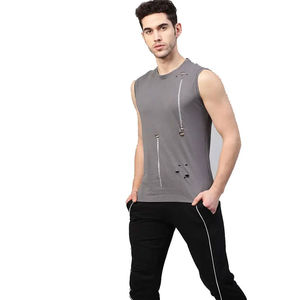 Super vente débardeur pour hommes approvisionnement direct d'usine débardeur pour hommes nouveauté avec une forte demande débardeur pour hommes entraînement de gymnastique - Product Image 4
