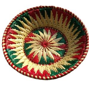 Panier en herbe Moonj naturel écologique fait à la main de haute qualité avec couvercle panier Moonj pour le stockage des aliments au prix de gros - Product Image 3