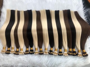 Top vente 100% Remy vierge vietnamien Extensions de cheveux Super Double dessiné cuticule alignée trame vagues naturelles traitées à la Machine - Product Image 2