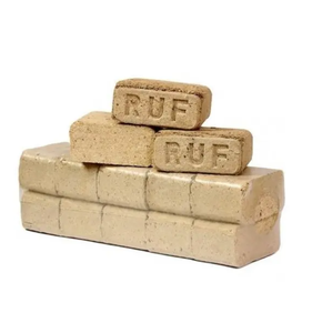 Certifié DIN Qualité supérieure 10kg Briquettes de combustible thermique Bois de pin/RUF Sciure de bois Produit lié à l'énergie à bas prix - Product Image 1