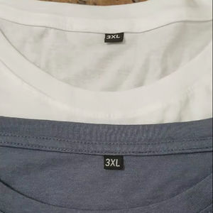 T-shirt à manches courtes en coton biologique pour hommes, ajusté, personnalisé, avec impression numérique, logo uni, T-shirts pour hommes - Product Image 5