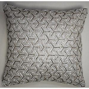 Fundas de Cojín de Lujo Ecológicas al por Mayor, Fundas de Cojín Cuadradas de Algodón con Adornos para Uso en Hoteles - Product Image 2