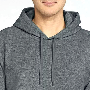 Sweat à capuche zippé en molleton 100 % coton uni pour jeunes, style streetwear, décontracté, hiver, impression numérique, respirant - Product Image 4