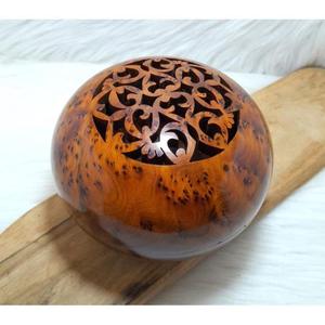 งานฝีมือไม้ทูยาโมร็อกโกสุดหรู งานไม้ทำมือจากรากทูยาธรรมชาติ ของตกแต่งบ้านสไตล์โมร็อกโกแบบดั้งเดิม ของขวัญ - Product Image 1