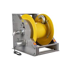 Meclube-Carrete de manguera industrial de 2 pulgadas, motorizado eléctrico de 12V, sin manguera, para aceite y lubricantes, acero pintado, serie - Product Image 1