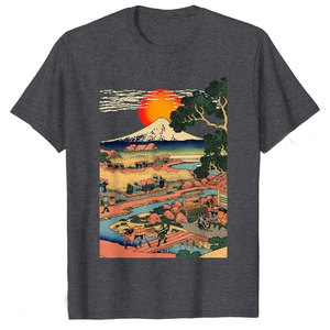 T-shirts col rond à manches courtes avec logo personnalisé pour hommes de qualité supérieure 100% coton nouveau design T-shirts grande taille - Product Image 5