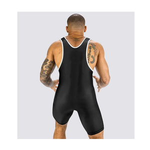 Camiseta DE LUCHA ligera económica para hombres Material flexible Desgaste de artes marciales a granel - Product Image 5